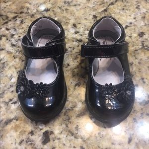 Stride Rite Black Patent Leather Shoes